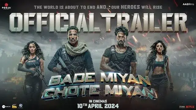Bade Miyan Chote Miyan (2024) | Hindi Movie | Netflix